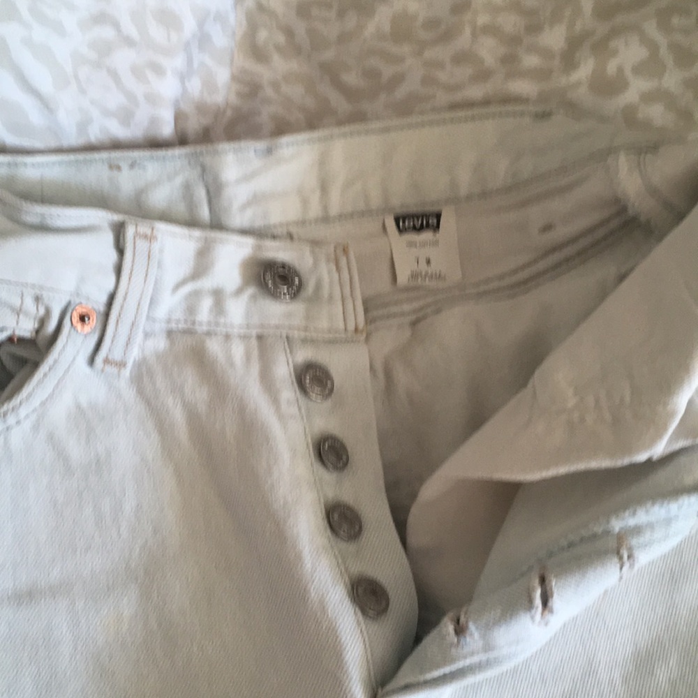 Levi’s 7M buttonfly skinny jeans from 1993.